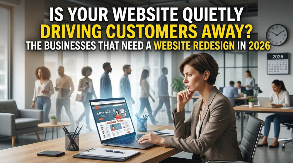 Is Your Website Quietly Driving Customers Away? The Businesses That Need a Website Redesign in 2026