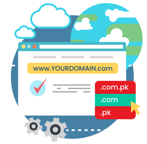 Domain registration in Pakistan